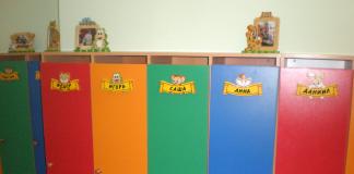 Варианты картинок для шкафчиков в детском саду, советы по выбору