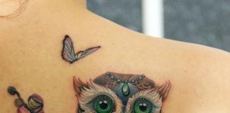 What does an owl tattoo mean for men?