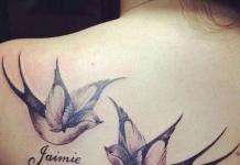 Tattoo names: ideas and fonts