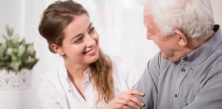 Caring for an elderly person at home