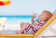 Tempering a child with the sun - important rules for hardening