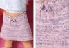 How to knit a skirt - step-by-step description, diagrams and reviews