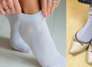 Socks for girls and boys: when they are there, but they seem to be gone