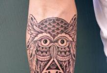 What does an owl tattoo mean for men?