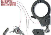 How to use handcuffs and how to open them without a key?