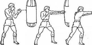 Two-punch combinations of punches and kicks