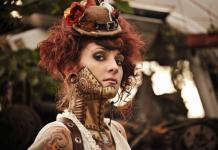The current trend in tattoo is steampunk