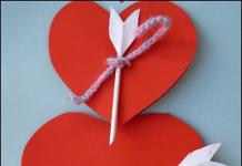 Объемный мишка с сердечком: поделка на День святого Валентина