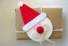 Making Santa Claus out of paper
