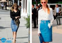 Do-it-yourself jeans skirt: a master class on making and recommendations from craftsmen on how to sew a stylish and beautiful skirt (100 photos)