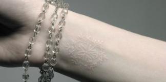 New trend: white ink tattoos