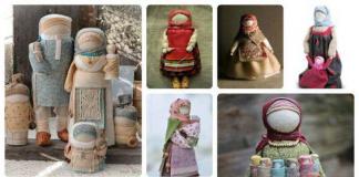 History of the emergence of folk dolls Russian doll as art